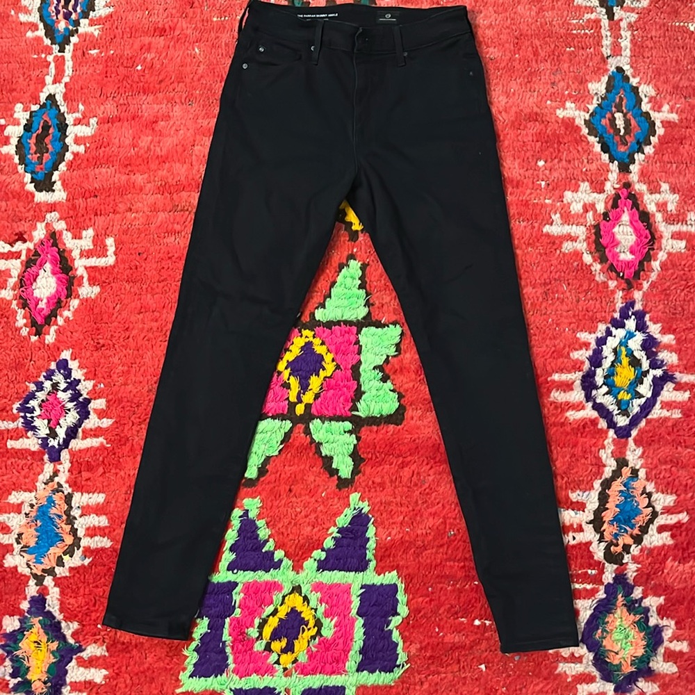 AG Adriano Goldschmeid Farah skinny ankle high rise size 28